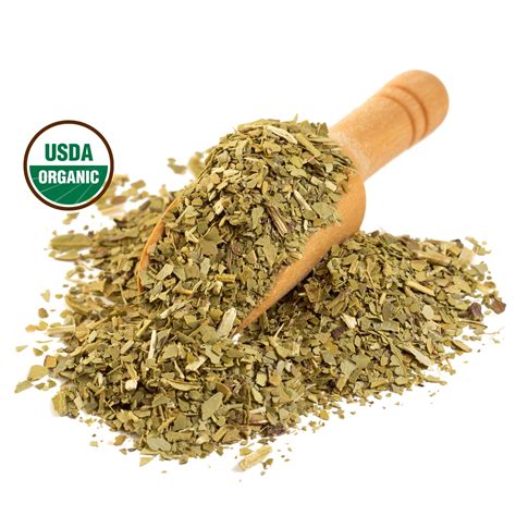 Yerba Mate Herb Green Organic Lb Cut Sifted Loose Tea Leaf