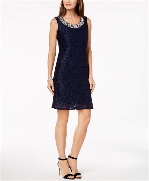 R And M Richards Embellished Lace Sheath Dress And Jacket And Reviews