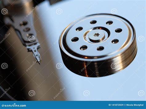 Hard Drive - Platter and Head Stock Image - Image of hardware, security: 141872029