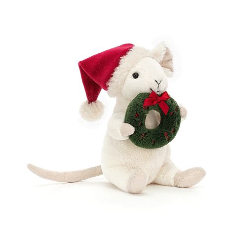 Jellycat Merry Mouse Wreath Shop Online Blue John Gems Ltd