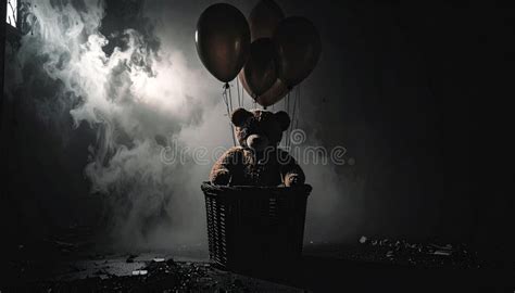 Teddy Bear Hot Air Balloon Ride Teddy Bear Concept Generated Image