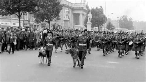 RTÉ Archives War and Conflict Army School Of Music Parade