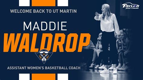 Ut Martin Womens Basketball Adds Alum Maddie Waldrop To 2022 23 Staff