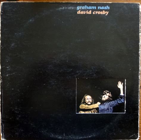 Graham Nash David Crosby Graham Nash David Crosby 1972 Trifold Die Cut Cover Vinyl