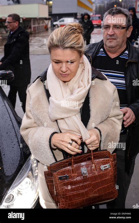 Grenoble France 03rd Jan 2014 Corinna Schumacher Wife Of Retired