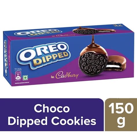 Cadbury Oreo Dipped Cookie 150g Shopee Philippines