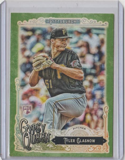 Topps Gypsy Queen Tyler Glasnow Rc Rookie Green Ebay