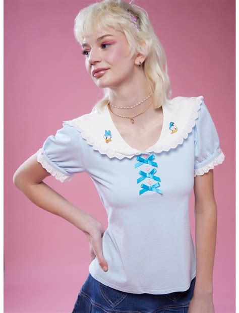 Her Universe Disney Donald Duck And Daisy Duck Sailor Top Her Universe