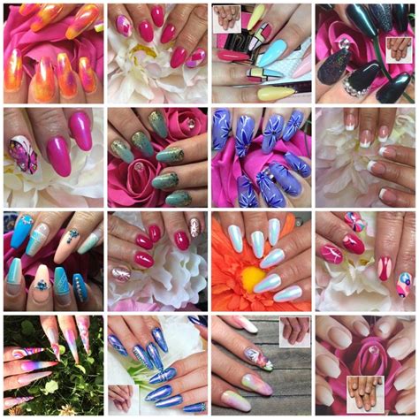 A Few Polygel Extensions And Overlays Between March 17 And July 2017