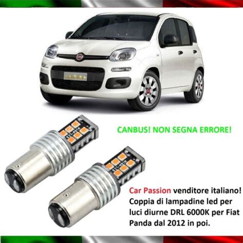 Coppia Luci Di Posizione Led Bay D P W Fiat Panda K