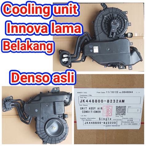 Jual Cooling Unit Double Blower Innova Lama Belakang Denso Original