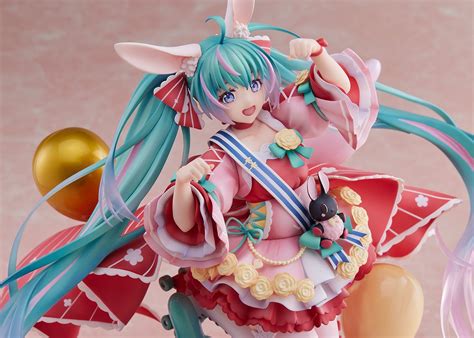 Hatsune Miku Birthday 2021 Pretty Rabbit Ver 17 Scale Figure Taito