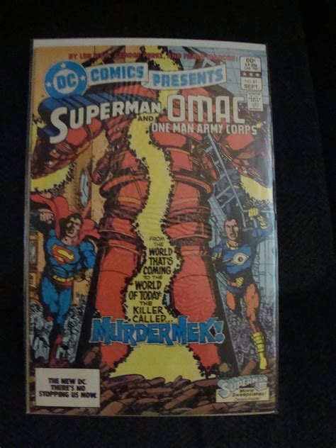 DC Comics Presents 61 OMAC Len Wein Story George Pérez Cover Art