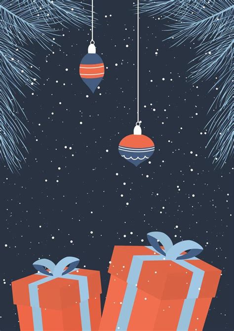 Christmas card design 16460299 Vector Art at Vecteezy