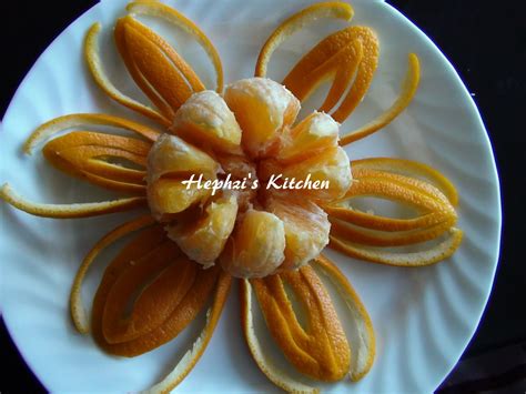 From My Kitchen Orange Garnishing