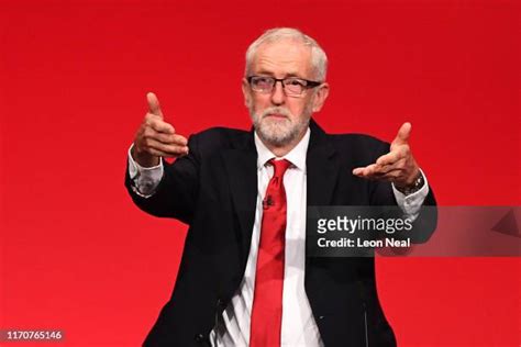 Jeremy Corbyn Addresses Labour Conference Photos And Premium High Res Pictures Getty Images