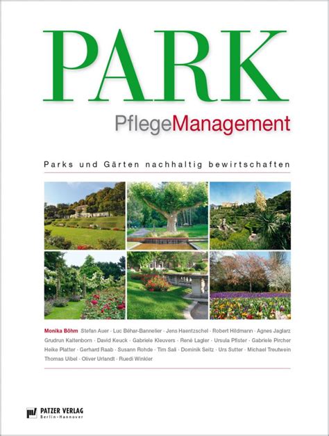 Parkpflegemanagement Patzer Verlag Shop