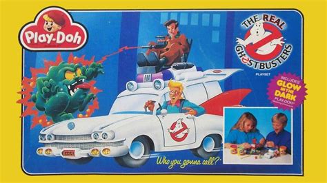 The Real Ghostbusters PLAY DOH Playset RETRO REVIEW The Real