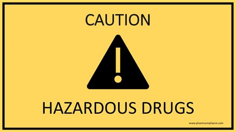 Hazardous Drug Sign Rxmarketplace