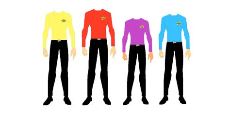 The Og Wiggles Outfits 1997 2001 Used For Mlpeg By Nathanle426 On