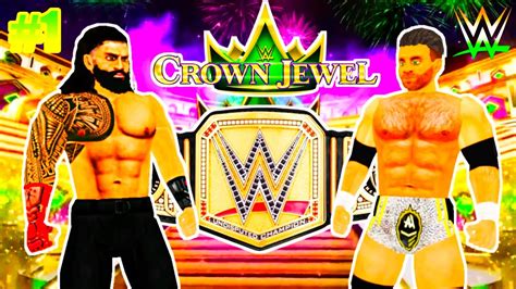 WWE CROWN JEWEL 2023 Roman Reigns Vs LA Knight Ll Undisputed