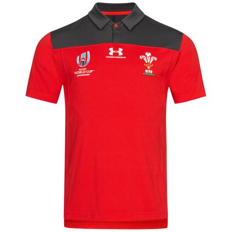 Coupe Du Monde De L Union Du Pays De Galles Under Armour Hommes Haut De