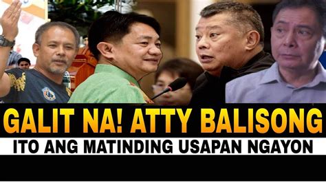 JUST IN ATTY BALISONG SINAGOT Na ROY MABASA SOJ REMULLA NAPAHANGA