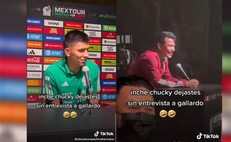 Chucky Lozano acapara reporteros y Jesús Gallardo lo acusa