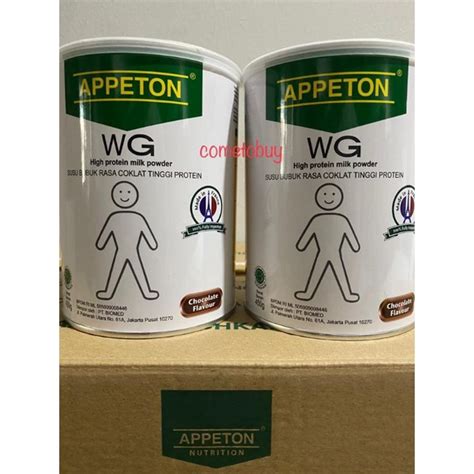 Jual Appeton Weight Gain Susu Untuk Gemuk Rasa Cokelat Dewasa 450