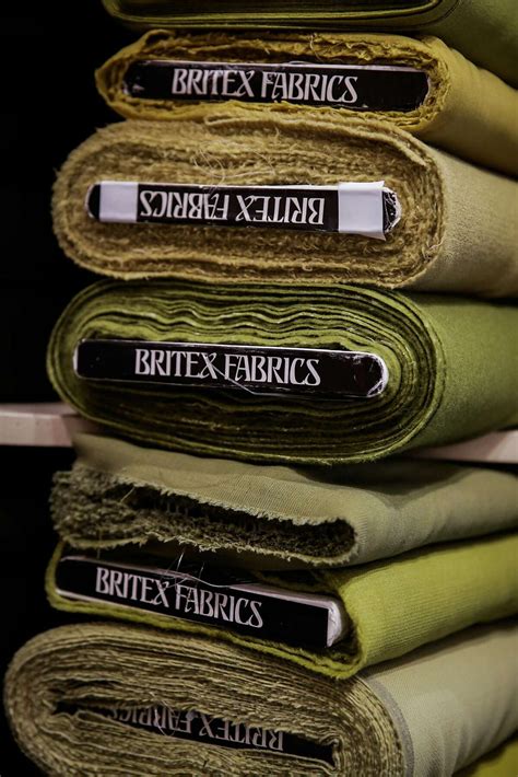 britex fabrics moving    post street   red sign