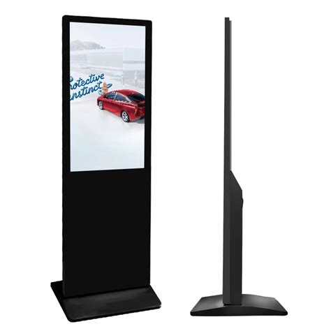 43 Inch Digital Signage Totem Display Supermarket Floor Standing Indoor