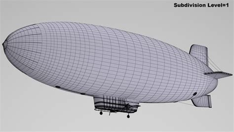 3D US Navy Blimp - TurboSquid 1826659