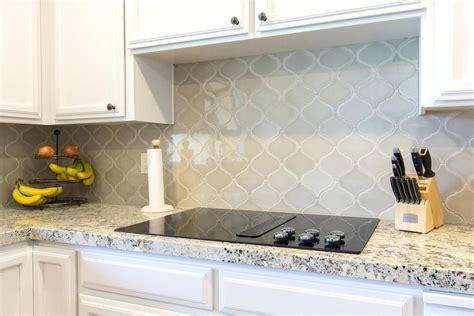 Beveled Arabesque Tile Backsplash Winning Arabesque Tile Blue