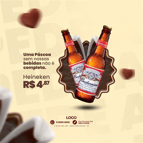 Uma Páscoa Sem Nossas Bebidas Não é Completa Budweiser Cervejaria