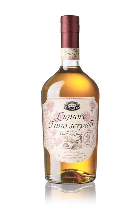 Liquore Al Timo Liquori Alpini Antica Distilleria Quaglia