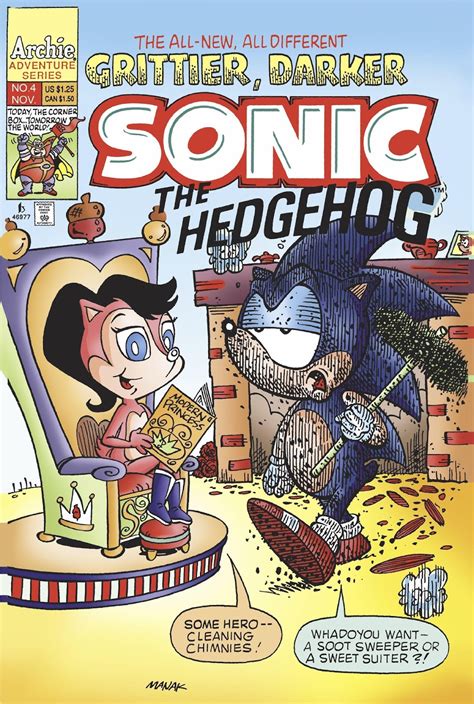 Hedgehogs Can't Swim: Sonic the Hedgehog: Issue 4