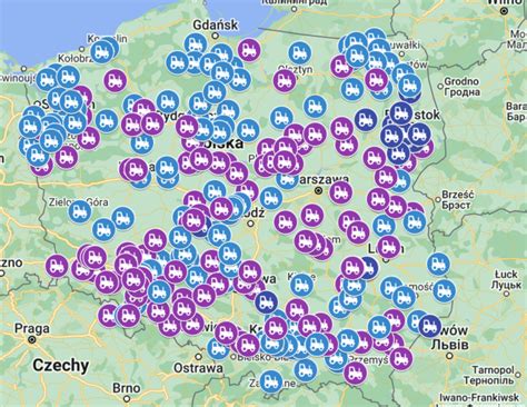 Og Lnopolski Protest Rolnik W Lutego Pi Tek Zobacz Map Utrudnie