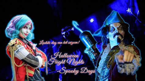 Laatste Dag Van Het Seizoen Fright Nights Spooky Days Walibi Holland