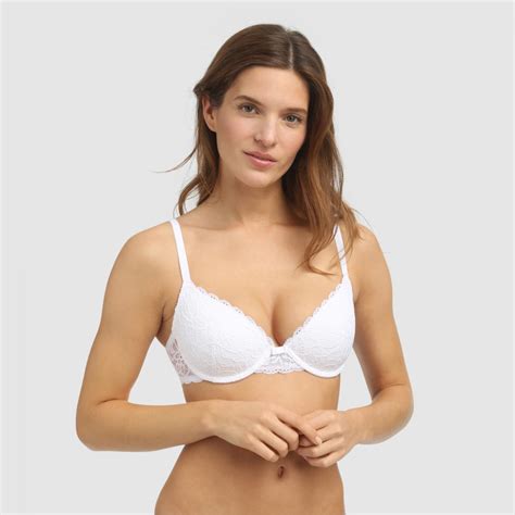 Soutien Gorge Corbeille Armatures Blanc Dim Sublim Lemon Curve