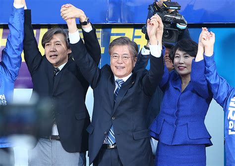 청와대 민정수석 조국 인사수석 조현옥 홍보수석 윤영찬 민중의소리