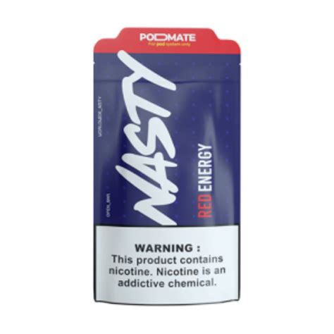 Nicsalt Nasty Podmate Red Energy 30ml Podvape