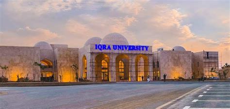 IQRA University Campus in Bahria Town Karachi - Salaam Estate & Builders