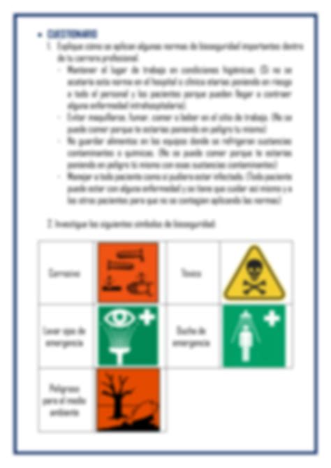 SOLUTION Tarea 1 Bioseguridad Studypool