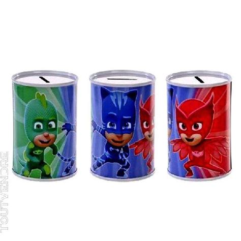 Tirelire En Metal Pj Masks Disney Enfant New En France Clasf Mode