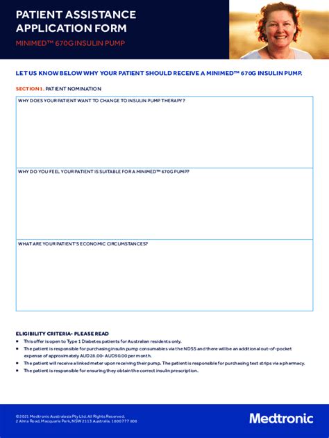 Fillable Online Patient Assistance Application Form Fax Email Print Pdffiller