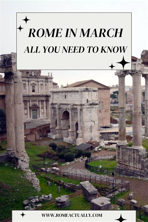 Rome in March - What to Do + Planning Tips (2024 Edition)