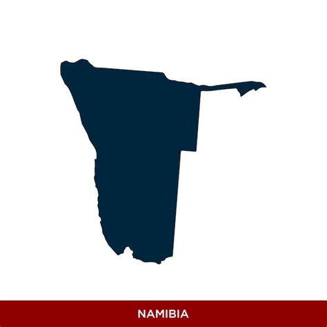 Premium Vector Namibia Country Map Icon Vector Design Template