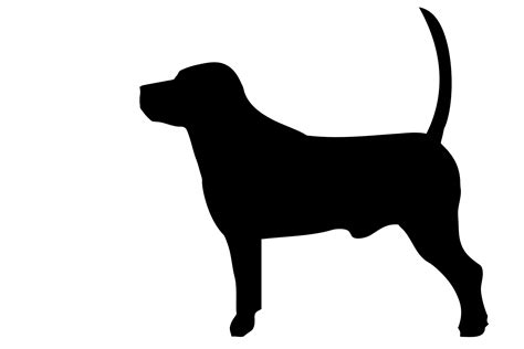 Dog Tail Silhouette at GetDrawings | Free download