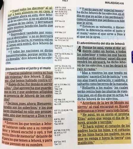 Biblia De Estudio Reina Valera 1960 Arcoiris MercadoLibre