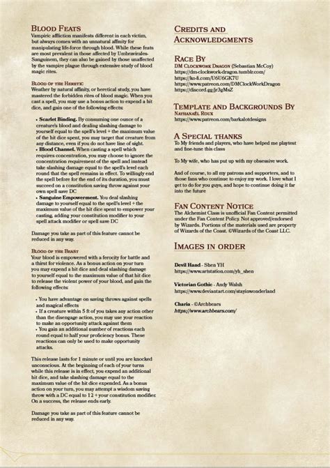 Pin By Snarkyjohnny On Dnd E Homebrew The Afflicted Dnd Feats Skin